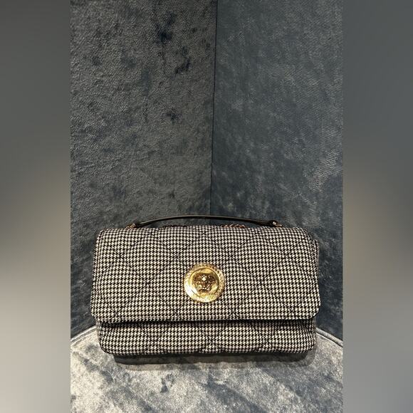 Versace Handbags - Versace Medusa Black and Gold Women's Bag NWT